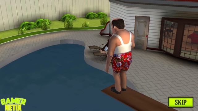 Scary Stranger 3D - New Valentines Day Update - Let's Par-Tee & A Jaw-Some Prank - New Levels смотреть онлайн