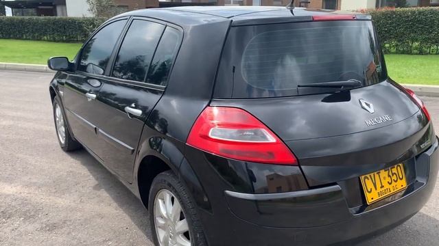 Renault Megane 2 Hatchback 2.0 2007 Negro 5 Puertas смотреть онлайн