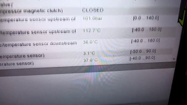 mercedes s400 w222. r744 . a/c compressor ok. параметры смотреть онлайн