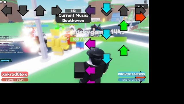 Playing Funky Friday | A Dumb Day | Roblox смотреть онлайн