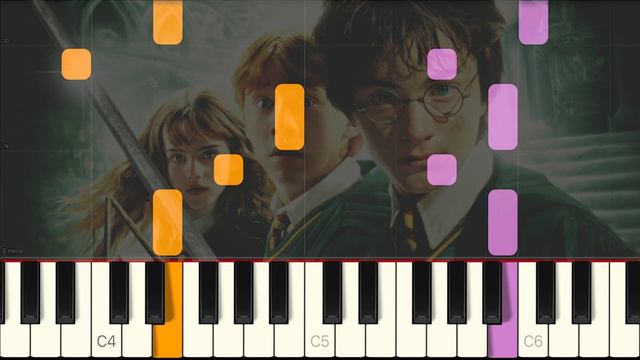 Harry Potter Theme - PIANO TUTORIAL смотреть онлайн