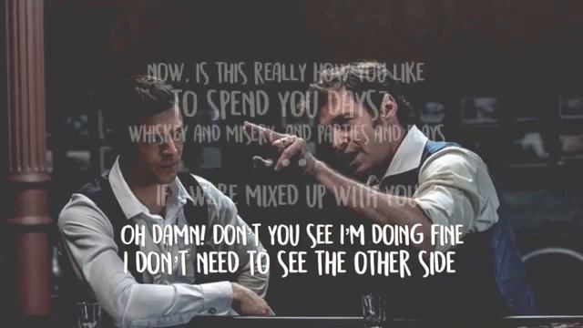 “The Other Side” Lyrics   Hugh Jackman, Zack Efron; The Greatest Showman Savefrom Net