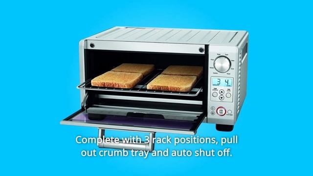 Breville BOV450XL Mini Smart Oven, Countertop Toaster Oven Review смотреть онлайн
