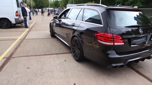 850HP BRABUS E63 6.0 V8 Biturbo Estate Sound! смотреть онлайн