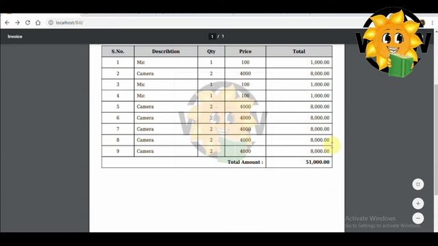 Epi-42 Create a Invoice from Database and Send to Email | PHP in Tamil смотреть онлайн