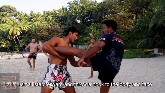 Beach Training - Muay Thai Revolution Spin Elbow смотреть онлайн
