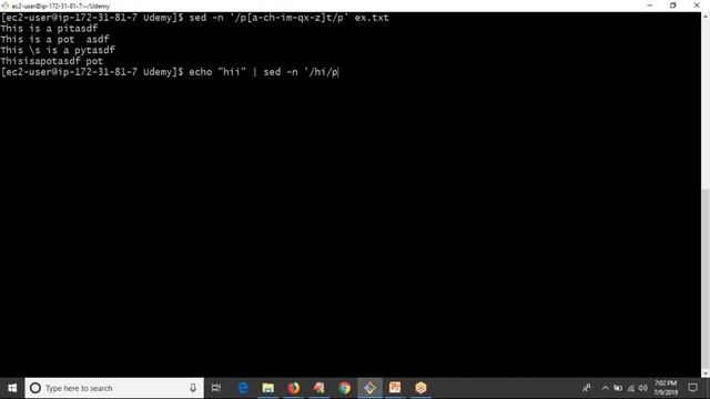 Complete Shell Scripting for Automation | sed command regex with [ ] {} and () смотреть онлайн