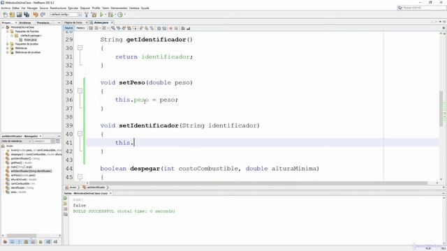 Mutadores o Setters en Java смотреть онлайн