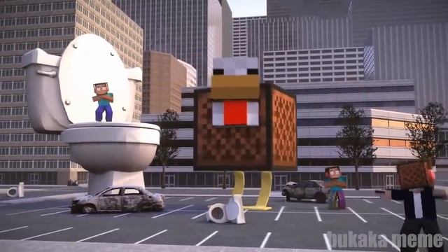 Скибиди Туалет Свой Мир / Minecraft 8 Мультик Анимация смотреть онлайн