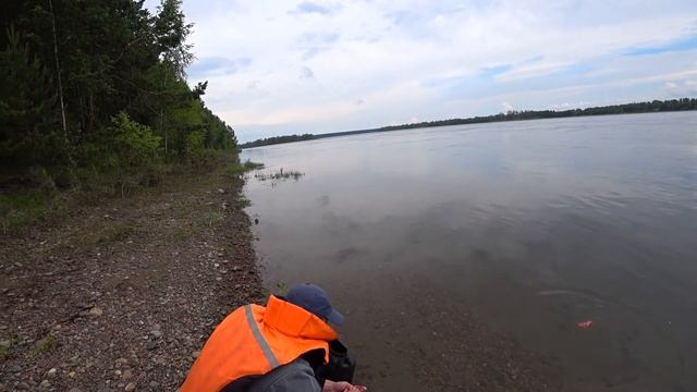 КРАСАВЕЦ ЕНИСЕЙ! КЛАССНАЯ РЫБАЛКА НА ХАРИУСА. смотреть онлайн