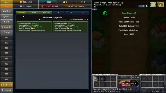 INCREMENTAL EPIC HERO 2 Gameplay Walkthrough Part 1 FULL PLAYTEST | No Commentary