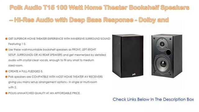 Top #5 Best Affordable Bookshelf Speakers Based On Scores смотреть онлайн