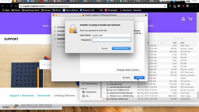 Logitech Reprogram Receiver Mac