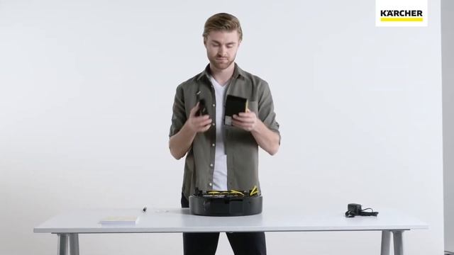 Робот пылесос Karcher RC 3 смотреть онлайн