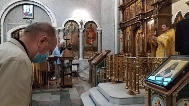 Поздравление о. Виктора с днем рождения. смотреть онлайн