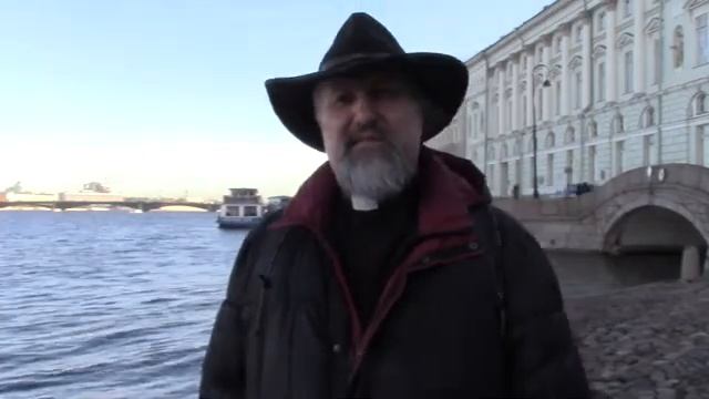 2018.10.08 Санкт-Петербург. Дворцовая набережная. Архиепископ Сергей Журавлев. St. Petersburg смотреть онлайн