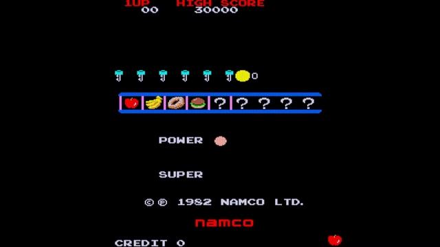 Super Pac-Man - 1982 - Namco - Arcade Game смотреть онлайн
