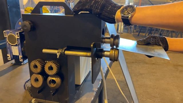 Прокат ребра жесткости. Зиг машина RME-160x1