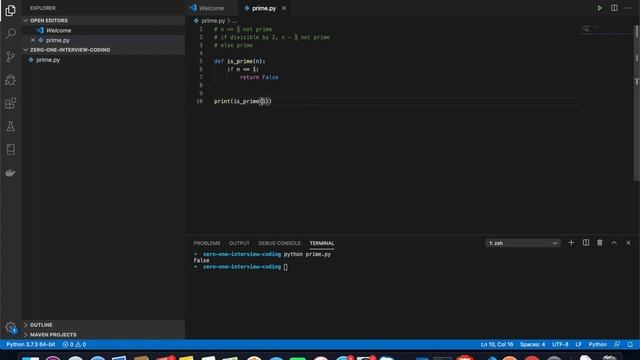 Solving Prime Number in Tamil - Coding Interview questions смотреть онлайн