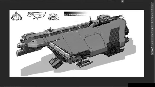 Small cargo ship concept timelapse смотреть онлайн