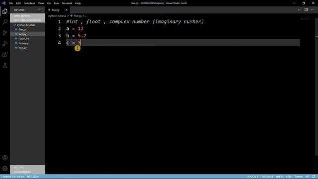 Python tutorial | standard data types | number data type in python | python for beginners | # 9 смотреть онлайн