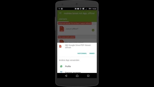 eLearning Moodle App Online Offline Offline Aktivität 01 смотреть онлайн