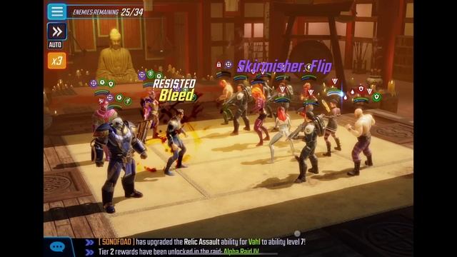 Dark Dimension 6 Gameplay Day 1 Node 1 Vahl Apocalypse Kang Hulk Ikaris Marvel Strike Force MSF смотреть онлайн