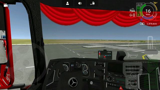 Grand Truck Simulator Gameplay #13 MB Actros Cocacola Skin By Paco Games