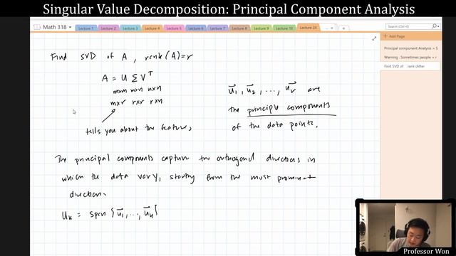 (Lecture 24) SVD: Principal Component Analysis смотреть онлайн