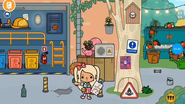 Все пасхалки Toca life: world свалка крампетов смотреть онлайн