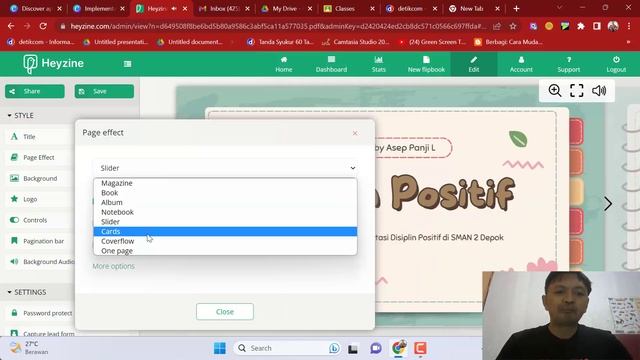 CARA MEMBUAT FLIPBOOK DI CANVA смотреть онлайн