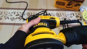Ексцентриковая шлифовальная машина DeWalt DWE6423 Обзор