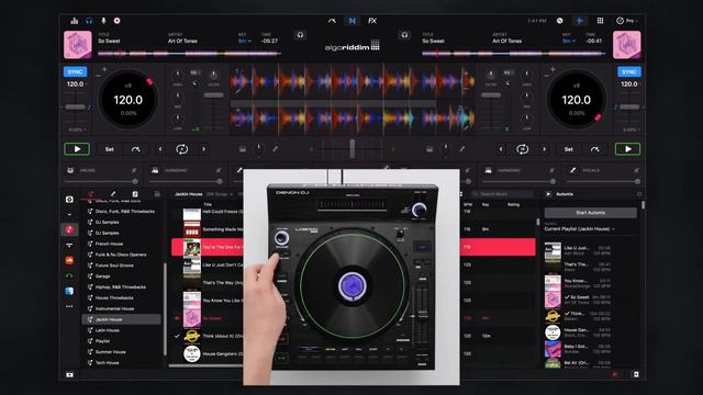 Denon DJ LC6000 Algoriddim - The Disc DJ Store смотреть онлайн