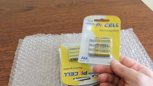 Очень хорошие аккумуляторы PKCELL из Китая! Ni-MH акумулятори PKCELL AA и AAA смотреть онлайн