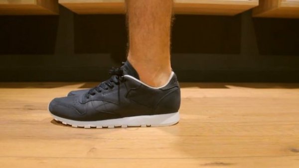 Reebok Classic Leather Lux PW "Black" (V68685) | sneakers.by