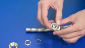 Монтаж фитинга на гофрированную трубу Лавита www.lavita66.ru