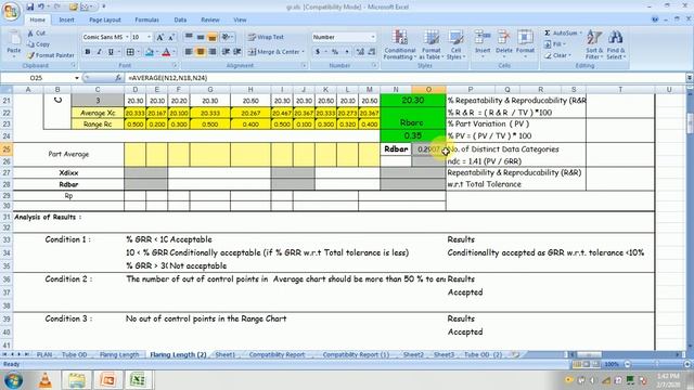MSA IN EXCEL SHEET, how to make MSA in excel смотреть онлайн