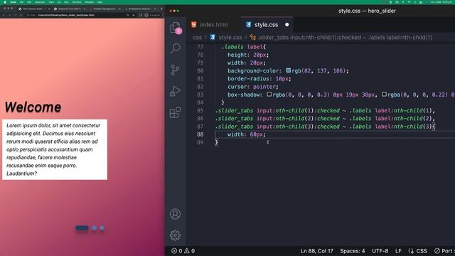 How to Build a Pure CSS & HTML Hero/Image Slider with Navigation Buttons смотреть онлайн