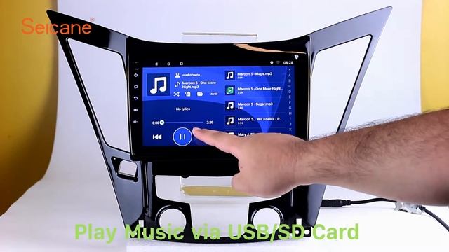 Aftermarket Navigation 2011-2015 HYUNDAI Sonata I40 I45 Radio GPS With USB Audio System