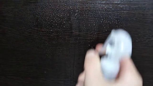 Водоотталкивающие свойства EXOTOP на мебели из ДСП