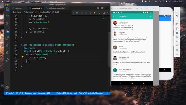 Fetch data from Google Sheet to Flutter app | Flutter Tutorial For Beginners смотреть онлайн