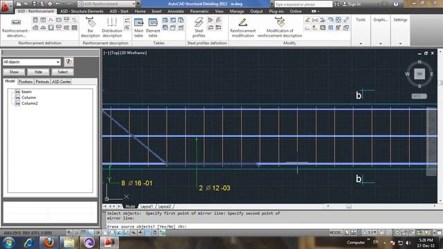 03-01 l Edit& Modification l Learn Autodesk®AutoCAD Structural Detailing®l Concrete Model смотреть онлайн