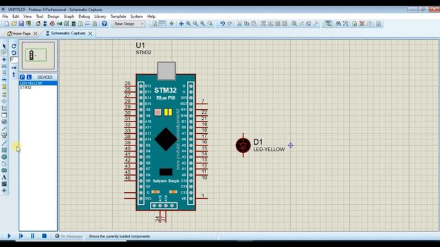 STM32 BLUEPILL Library for proteus смотреть онлайн
