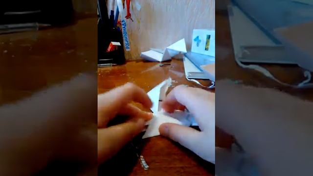 Сюрикен из бумаги оригами из тетрадного листа смотреть онлайн