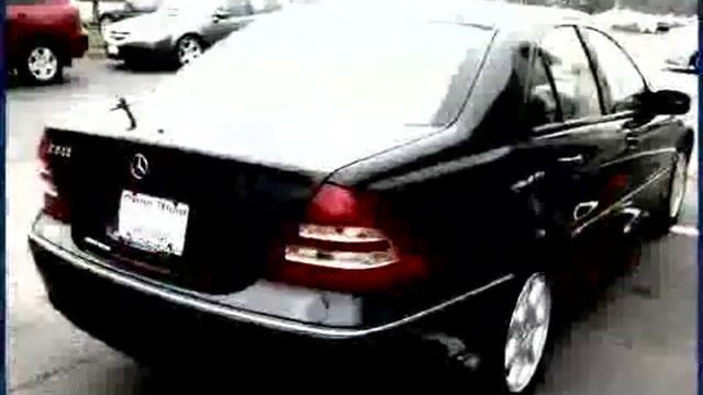 used Mercedes Benz C Class 2004 located in at Open Road Acura of Wayne смотреть онлайн