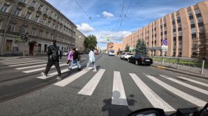 Мой первый мотоцикл и первый выезд в город!