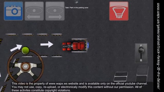 Truck Parking 3D Pro Deluxe Android Game Preview www.wapx.ws смотреть онлайн