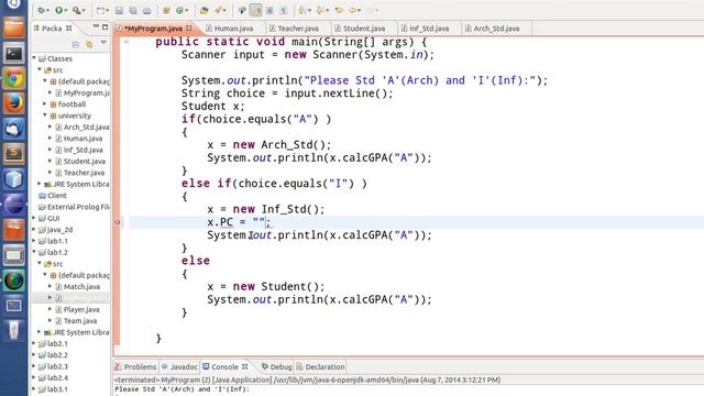 18. Intro to Java (Polymorphism, Casting, Abstraction) مقدمة لجافا смотреть онлайн
