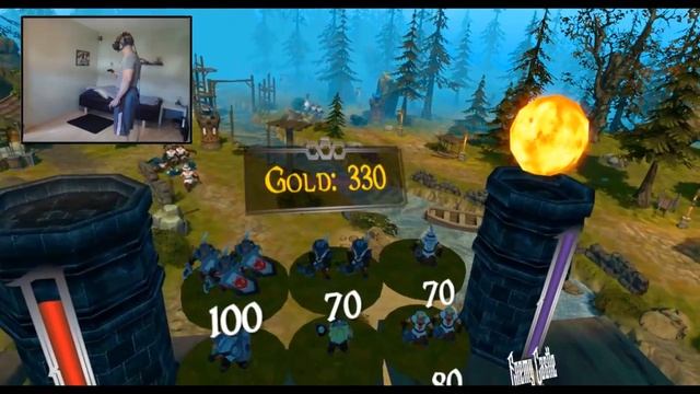REAL TIME STRATEGY IN VR! Castle Wars VR (HTC Vive Gameplay) смотреть онлайн