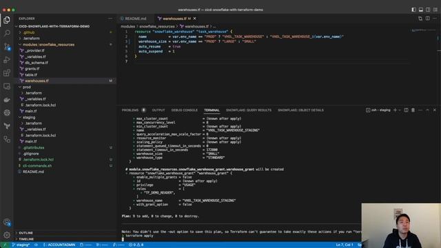 How-To: CI/CD On Snowflake With Terraform, Github, And Github Actions смотреть онлайн